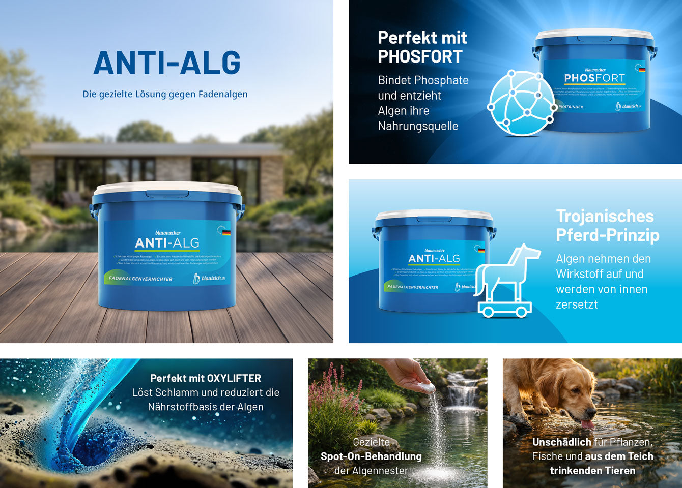 blaumacher ANTI-ALG Fadenalgenvernichter Produktvorteile Desktop