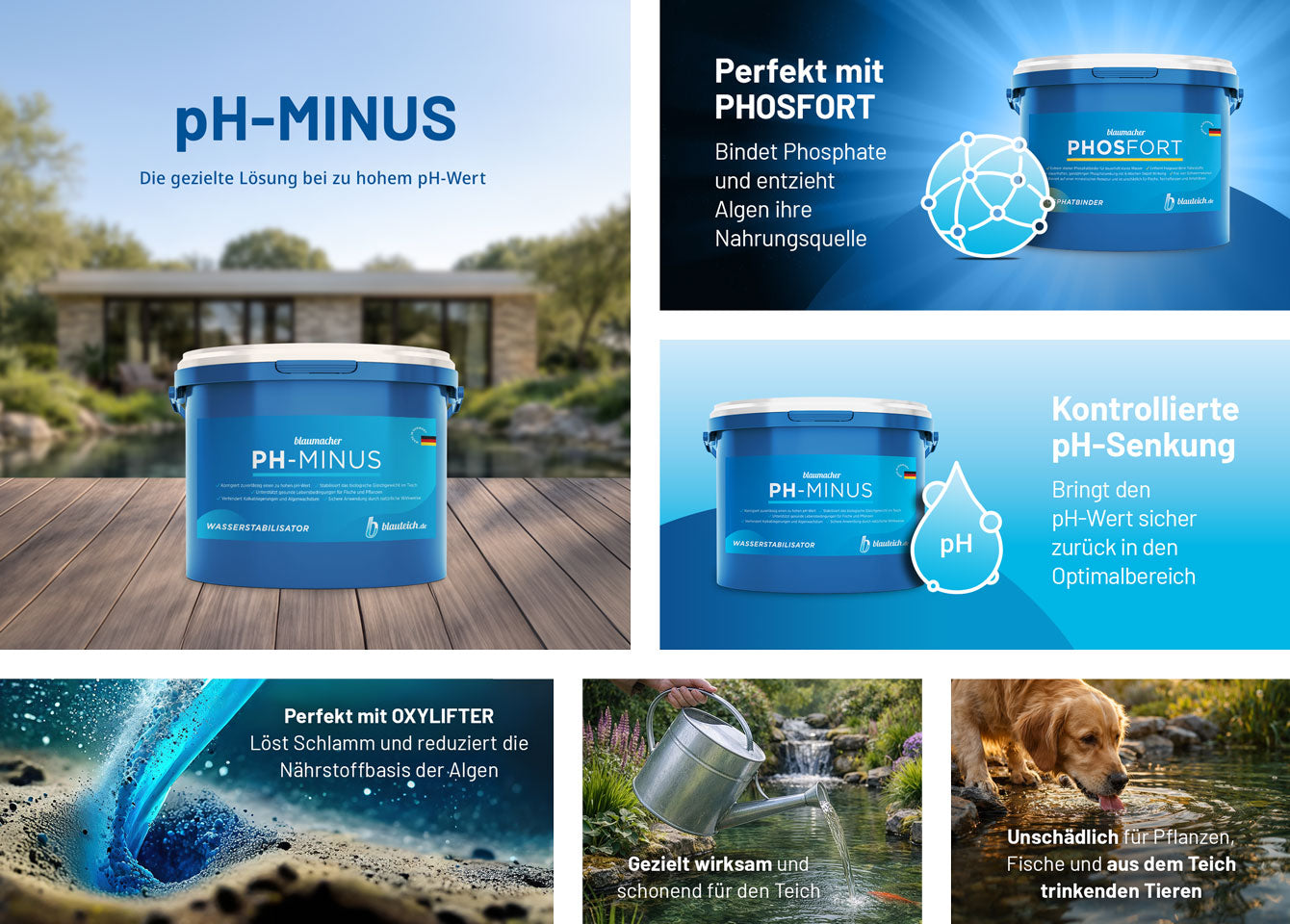 blaumacher PH-MINUS Grundpflegemittel Produktvorteile Desktop