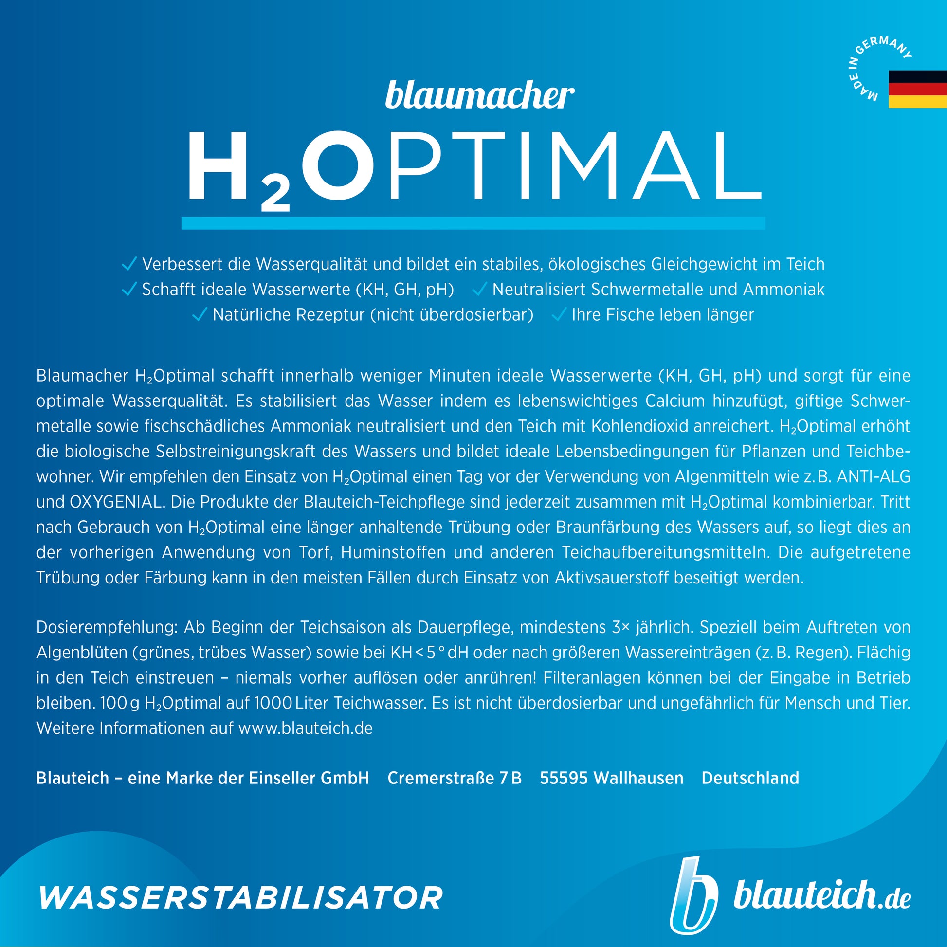 blauteich-blaumacher-h2optimal-label