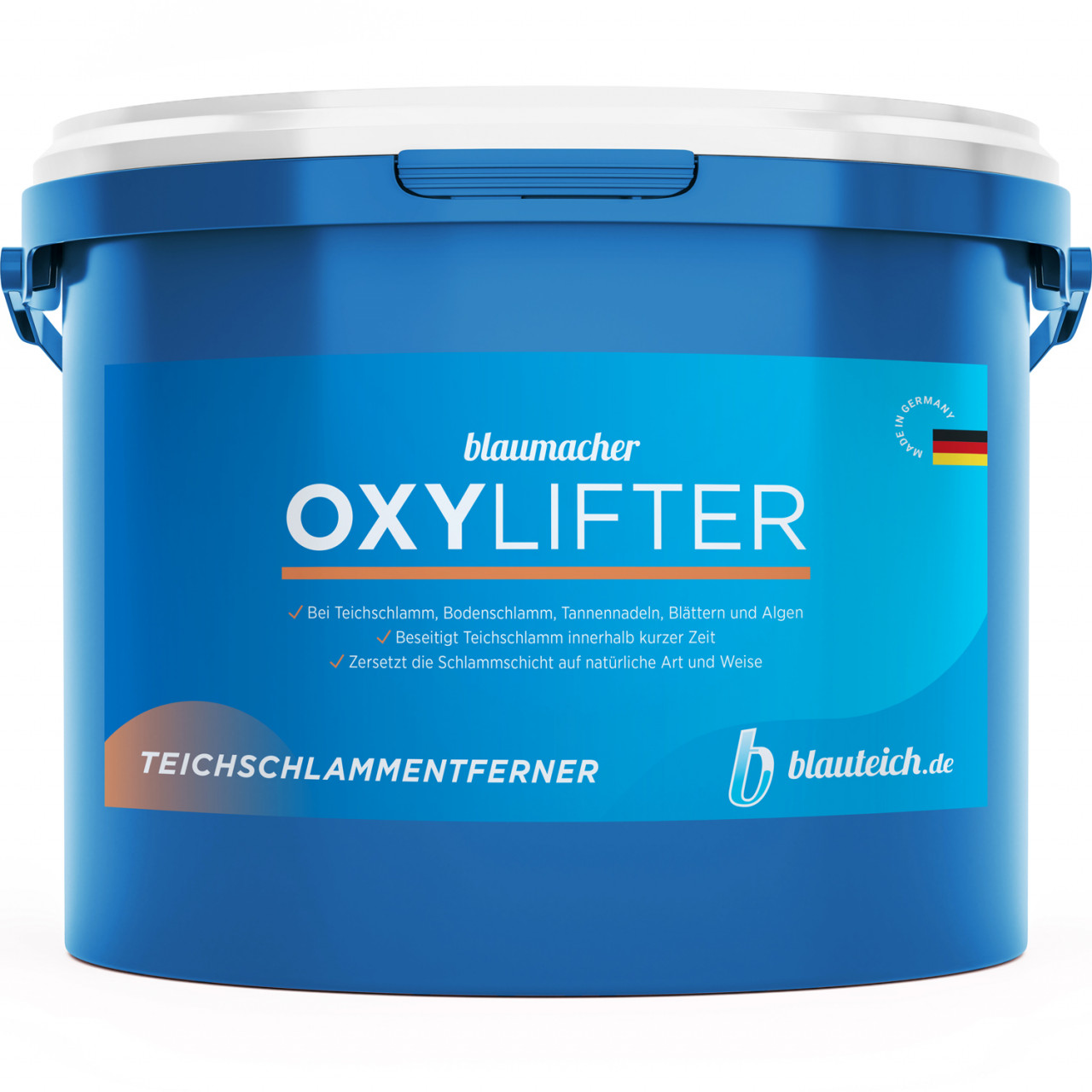 Blaumacher Oxylifter Teichschlammentferner