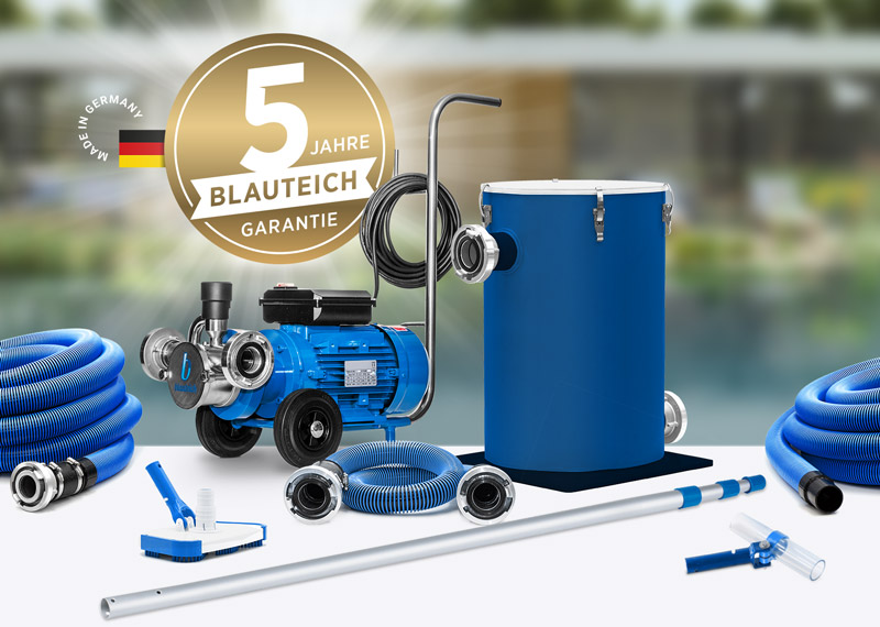 Teichschlammsauger blauteich.de