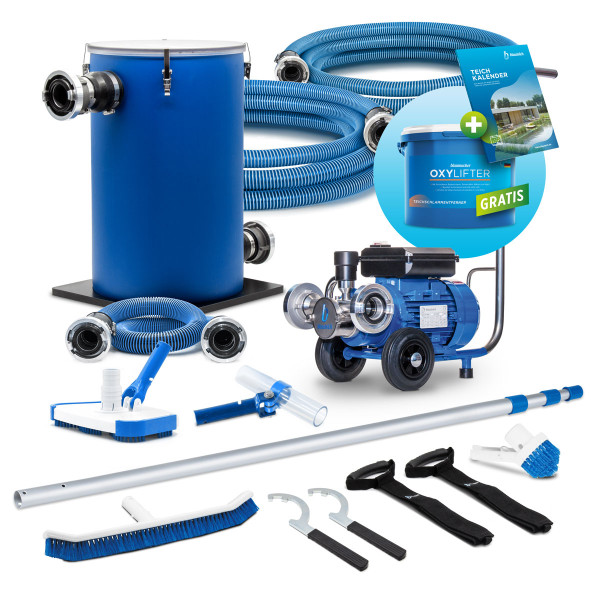 Teichschlammsauger Elefant TS−6000 Pro Set