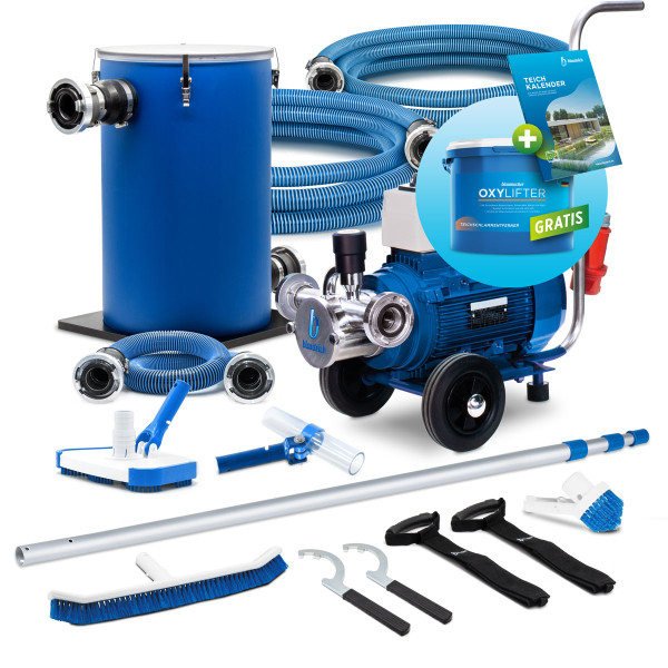 Teichschlammsauger Elefant TS−20000 400 V Pro Set