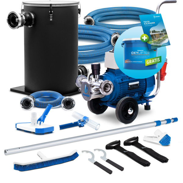 Teichschlammsauger Elefant TS−20000 400 V Pro Set