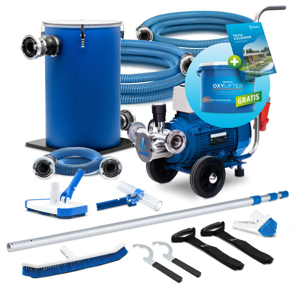 Teichschlammsauger Elefant TS−15000 400 V Pro Set